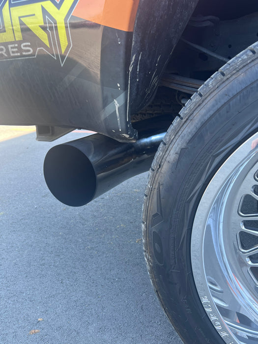 45 Degree Exhaust Tips With Clamp