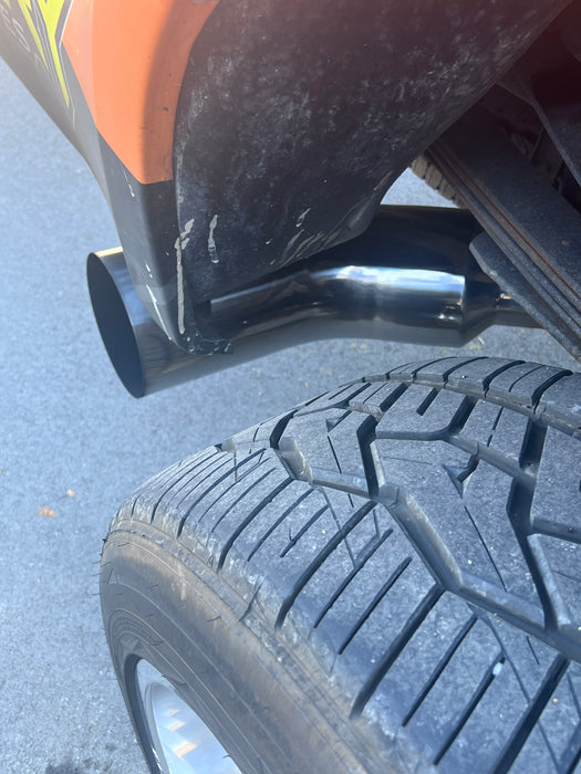 45 Degree Exhaust Tips With Clamp