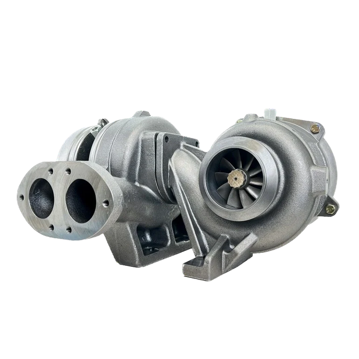 KC Fusion Compound Turbos - (Stage 1 High Pressure & Stage 1 & 2 Low Pressure Turbos) - 6.4 Powerstroke (2008-2010)