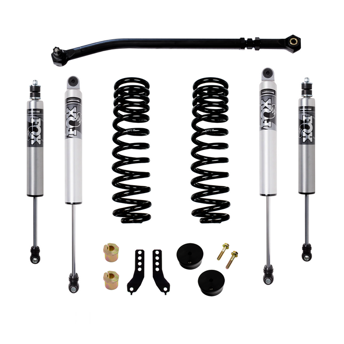 Kryptonite Ford Super Duty F250/F350 Stage 2 Leveling Kit With Fox Performance Series HTO Shocks 2017-2022