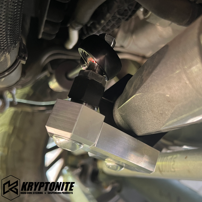 Kryptonite Ford Super Duty F250/F350 Death Grip Steering Stabilizer Adapter Kit 2008-2025