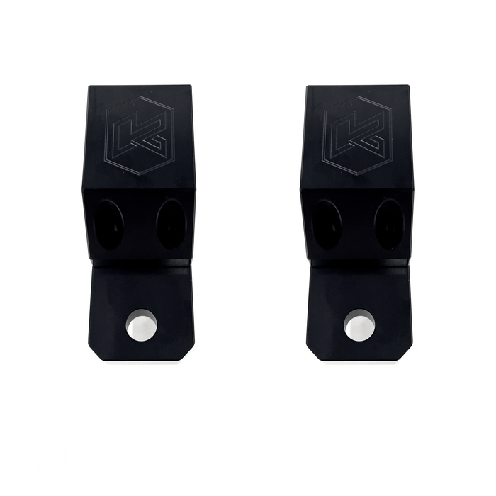 Kryptonite Ford Super Duty F450/F550 Dual Steering Stabilizer Adaptor Kit 2017+