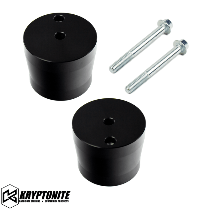 KRYPTONITE 4.5" FORD SUPER DUTY F250/F350 LIFT KIT FRONT BUMP STOP SPACER KIT 2005-2023