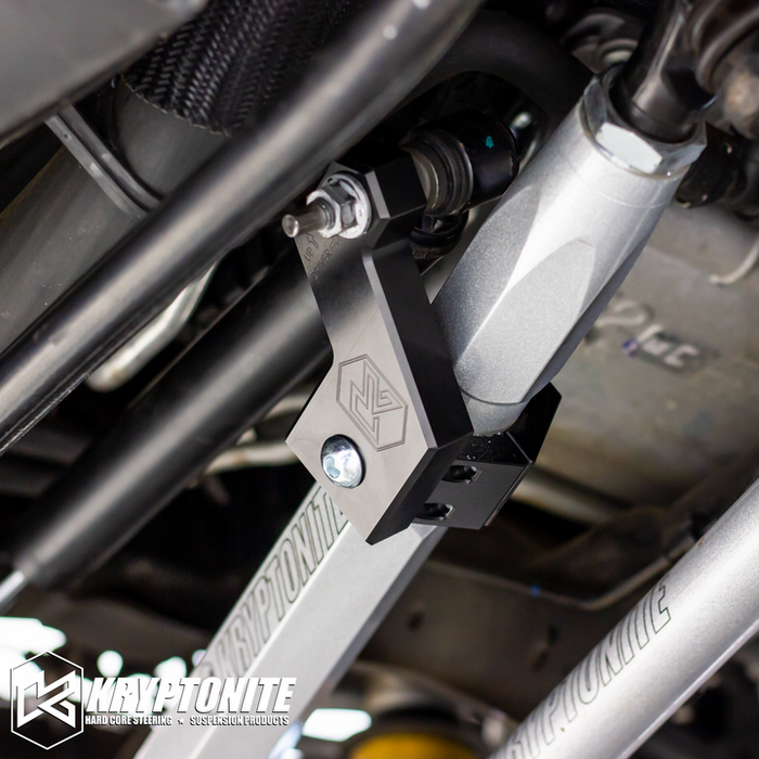 Kryptonite Ford Super Duty F250/F350 Death Grip Steering Stabilizer Adapter Kit 2008-2025
