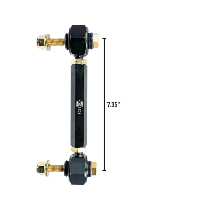 Kryptonite Sway Bar End Links (0-2") Ride Height 2020-2026 Chevy/GMC 2500HD/3500