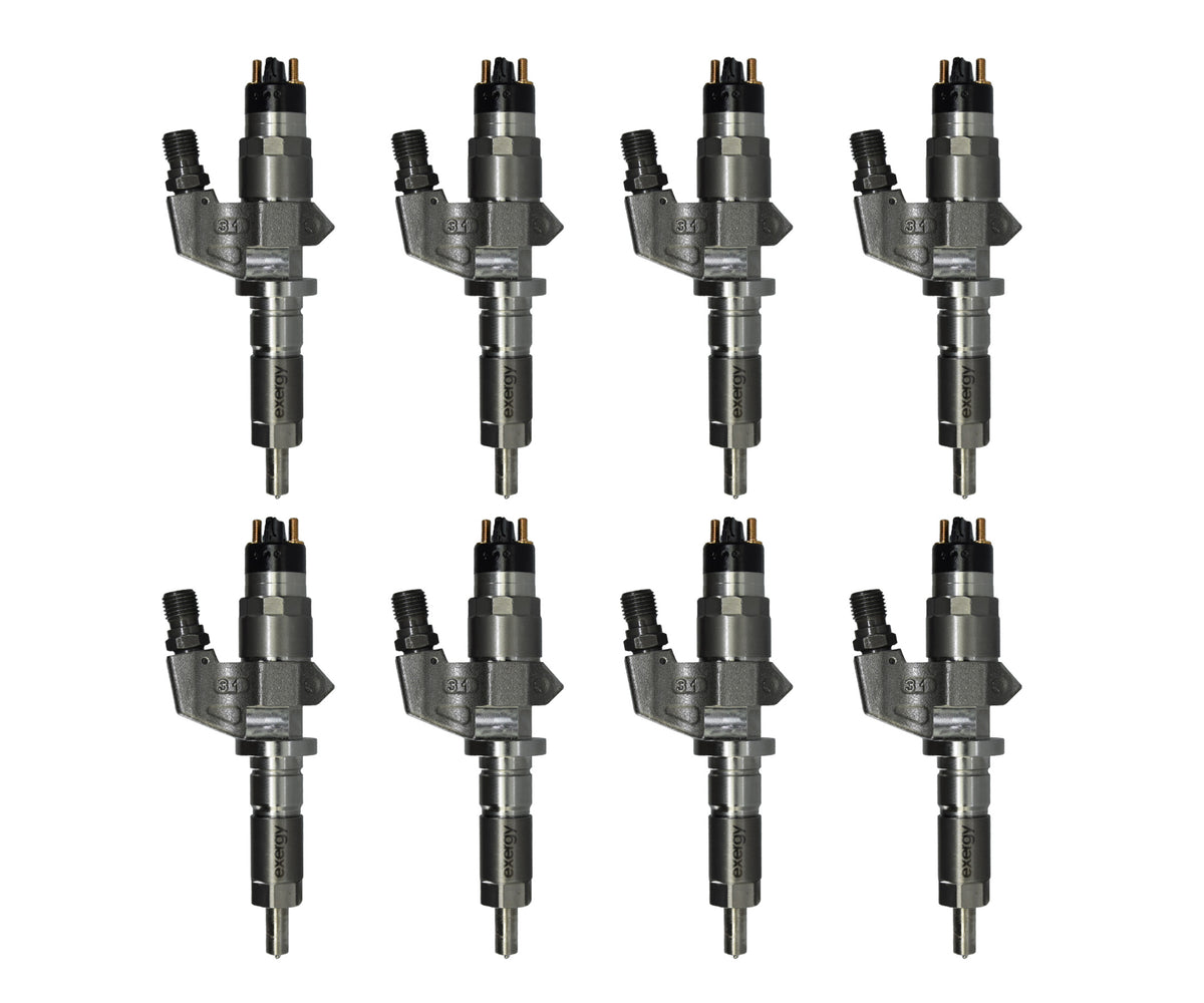 Exergy 01-04 Chevrolet Duramax 6.6L LB7 Reman 45% Over Injector - Set ...