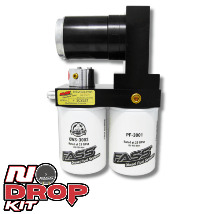 FASS 98.5-04.5 Dodge Cummins 2500/3500 100gph No Drop Titanium Plus Fuel System