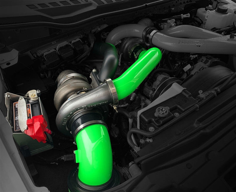 Pusher Compound Turbo System for 2017-19 Ford F250/350 6.7L Powerstroke Super Duty
