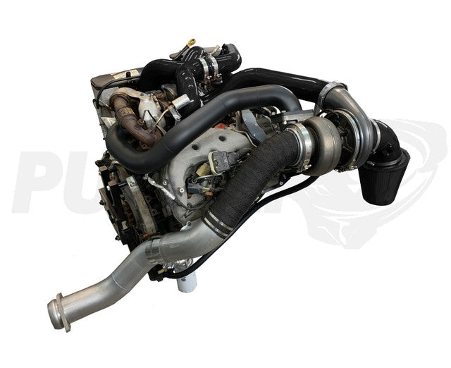Pusher Compound Turbo System for 2017-19 Ford F250/350 6.7L Powerstroke Super Duty