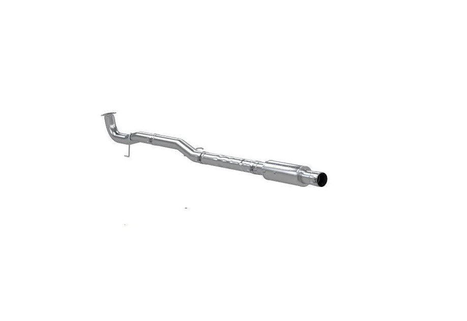 2017-2026 Duramax 6.6 Stainless Steel 4" Race Pipe - WITH MUFFLER.