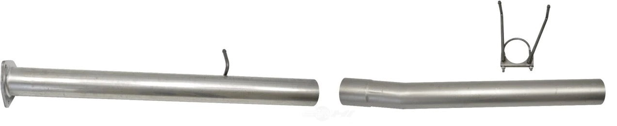2013-2018 Dodge Ram Cummins 6.7 Stainless Steel Race Pipe - 4" - WITH MUFFLER.