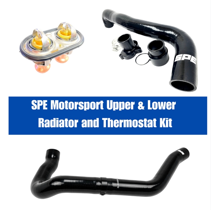 SPE Motorsport Upper & Lower Radiator and Thermostat Kit- Fits 2017+ 6.7L Powerstroke.