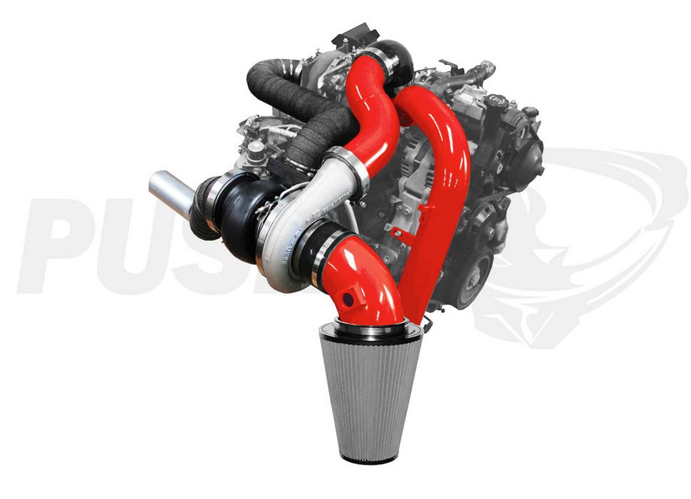 Pusher Max Compound Turbo System for 2004.5-2005 Duramax LLY Trucks
