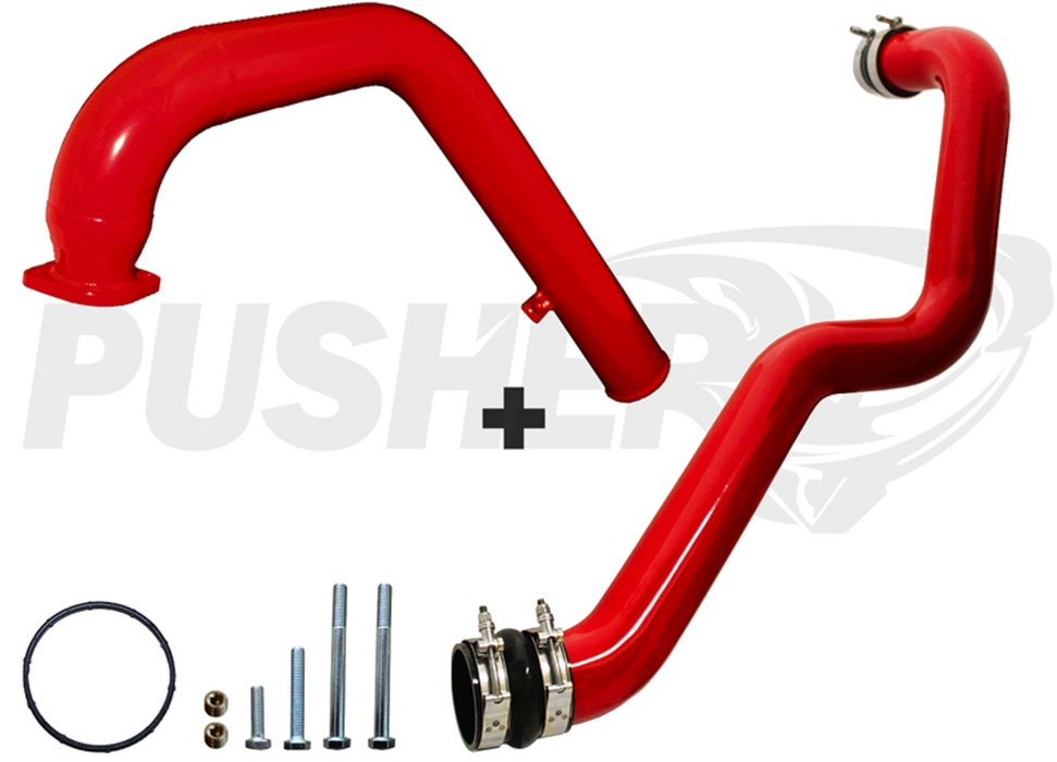 Pusher Max HD Charge Tube Package for 2004.5-05 Duramax LLY Trucks