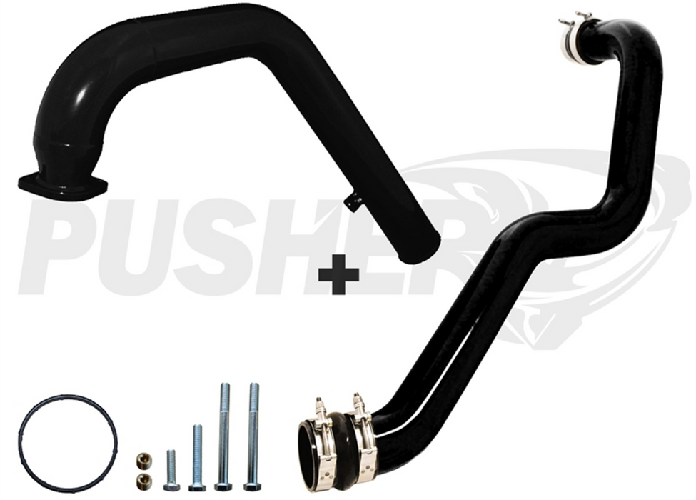 Pusher Max HD Charge Tube Package for 2004.5-05 Duramax LLY Trucks
