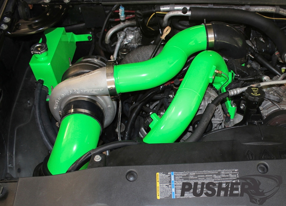 Pusher Max Compound Turbo System for 2006-2007 Duramax LBZ Trucks