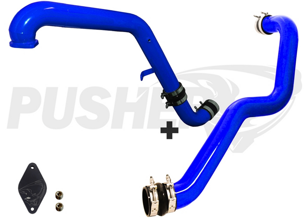 Pusher Max HD Charge Tube Package for 2011-2016 Duramax LML Trucks