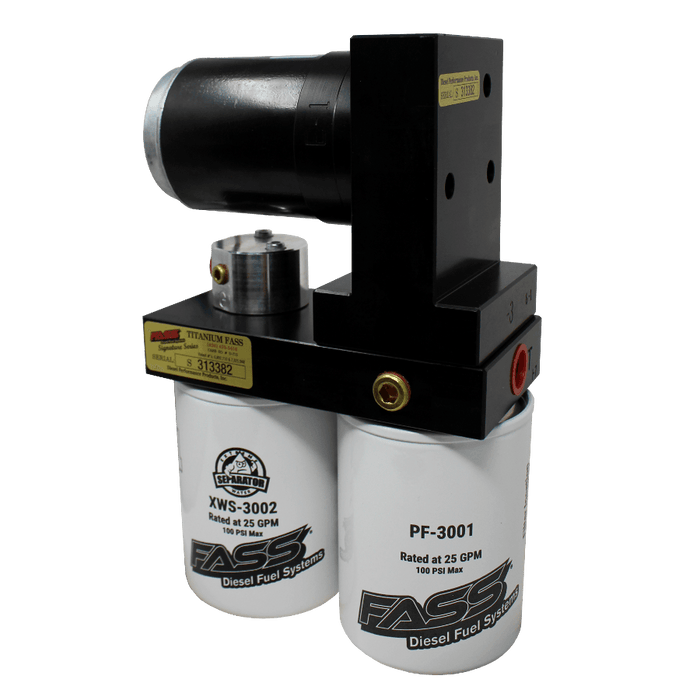 FASS Titanium Signature Series PLUS 100GPH Fuel System for 2005-2018 & 2021-2024 Dodge RAM Cummins 5.9L and 6.7L (Stock-600hp)