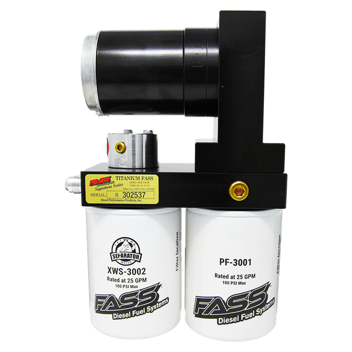 FASS 20-22 GM Duramax 240gph Titanium Series Fuel Air Separation System
