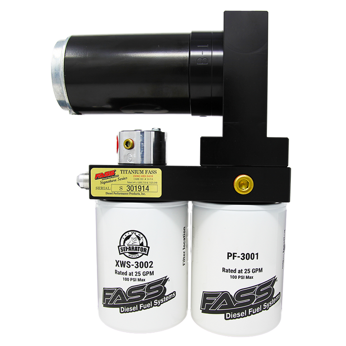 FASS 00-05 Ford Excursion Powerstroke 240gph/65psi Titanium Fuel Air Separation System TS F15 240G
