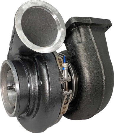 Borg Warner S475/96/T6/1.32 with Titanium Powder Coated Compressor Housing.