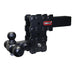 Gen-Y Phantom-X 2.5in Solid Shank 5in Drop 1.6K TW 16K Hitch w/GH-052 Tri-Ball Mount.