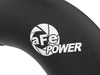 aFe 2024 GM Diesel Trucks V8 6.6L L5P BladeRunner Aluminum 3in Hot & 3.5in Cold Charge Pipe - Black.