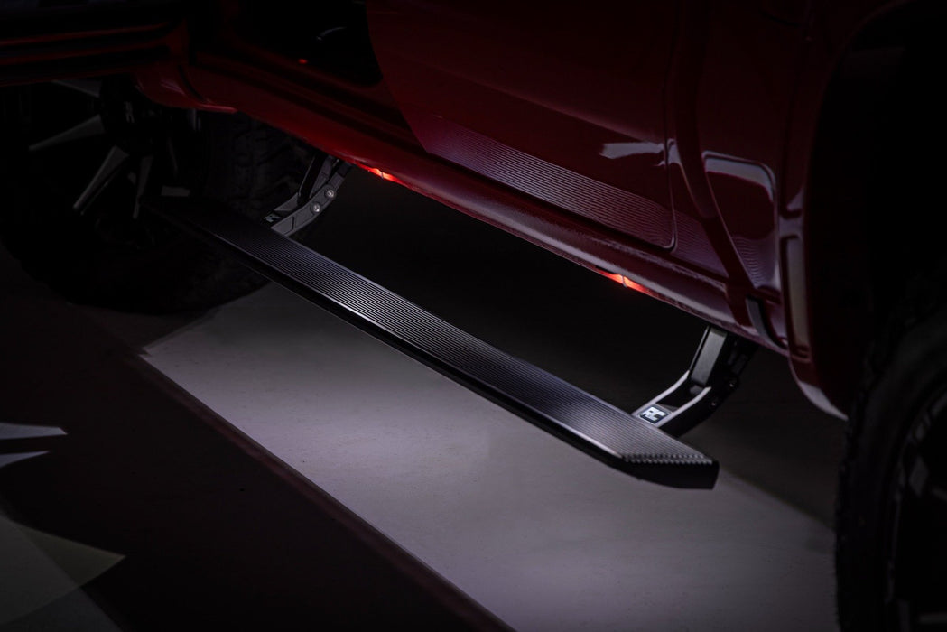 Rough Country Power Running Boards | HT-Series | Crew Cab | Chevy/GMC 1500/2500HD/3500HD (19-26)