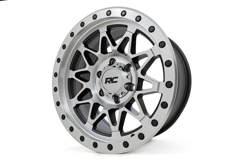 Rough Country 78 Series Wheel | Simulated Beadlock | 8x180 Bolt Pattern