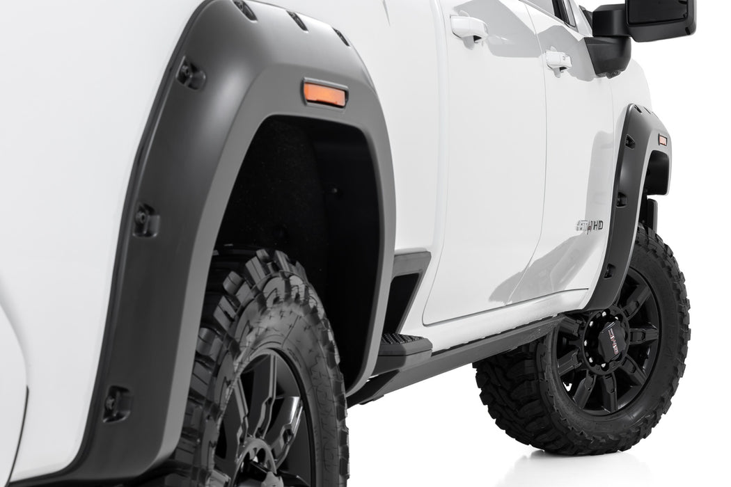 Pocket Fender Flares | GBD Aegean Stone | GMC Sierra 2500 HD/Sierra 3500 HD (20-26).