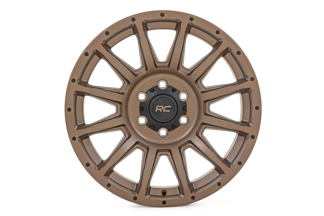 Rough Country 90 Series Wheel | One-Piece | Bronze | 18x9 | 8x170 | 0mm