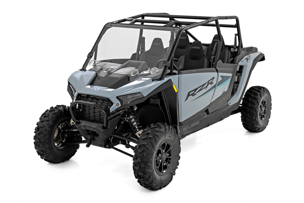 Rough Country Vented Full Windshield | Scratch Resistant | Polaris RZR XP 4 1000
