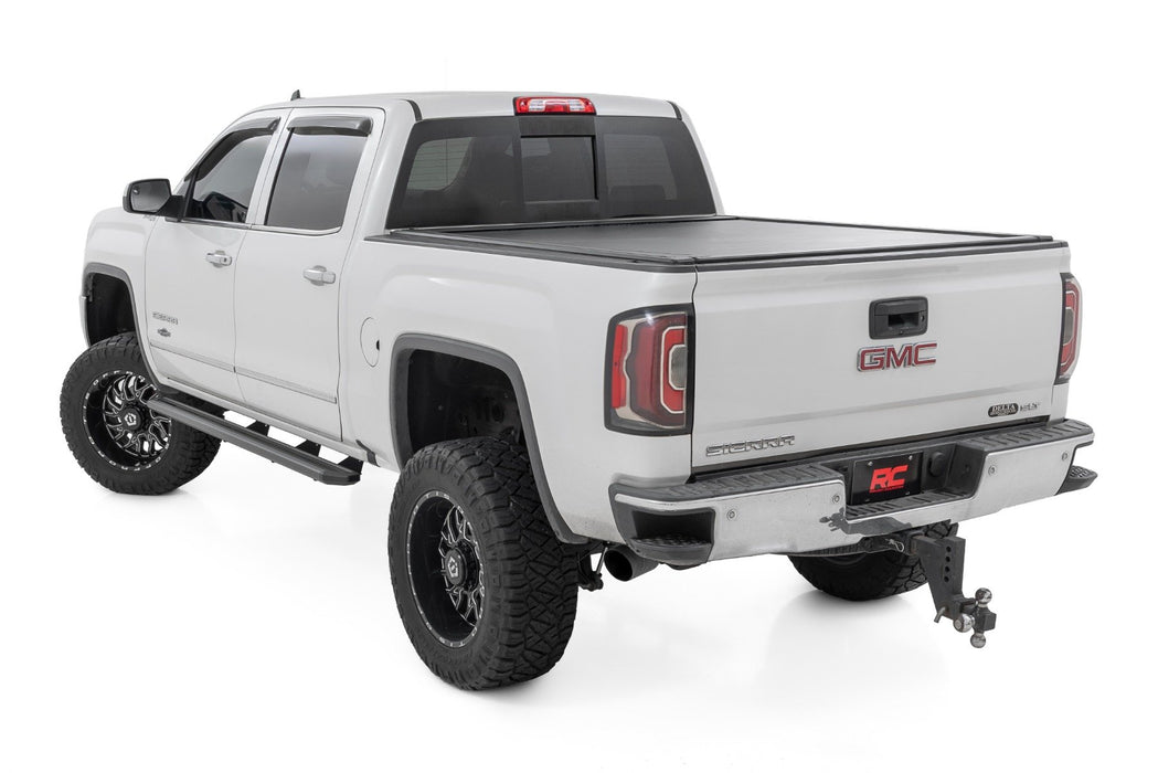 Rough Country Multi-Color LED Running Boards | Crew Cab | Chevy/GMC 1500/2500HD/3500HD (07-19 & Classic)