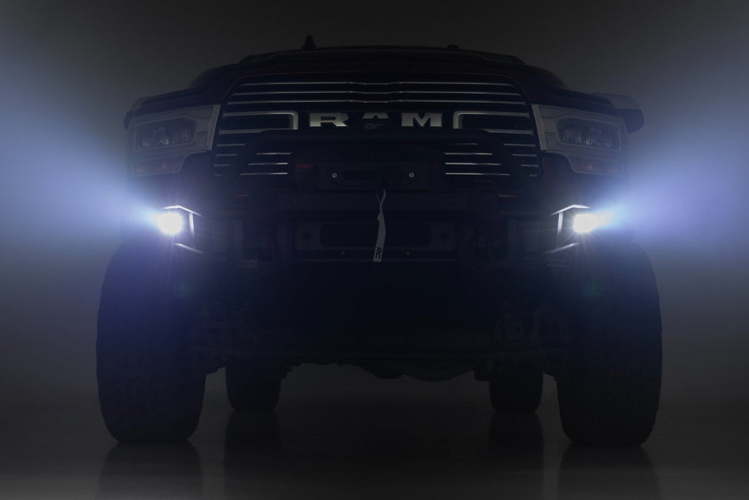 Rough Country Front Bumper | Tubular | Ram 2500/3500 2WD/4WD (2019-2026)