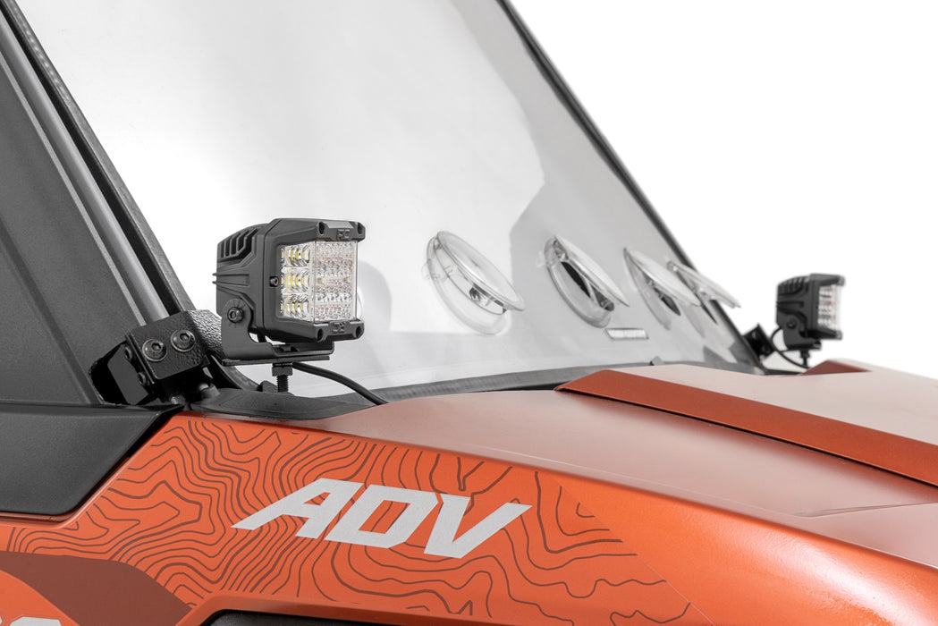 Rough Country LED Light Kit | Front Mount | Polaris XPEDITION ADV 5