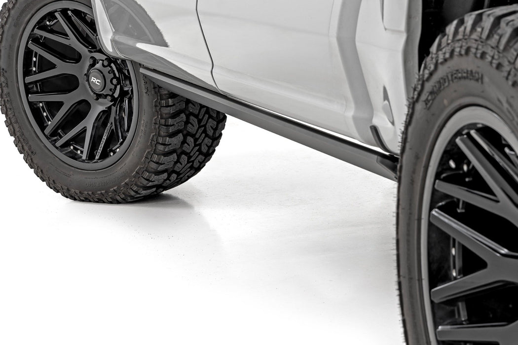 Rough Country Power Running Boards | HT-Series | Crew Cab | Ford F-150/Lightning/250/350/Raptor (15-26)