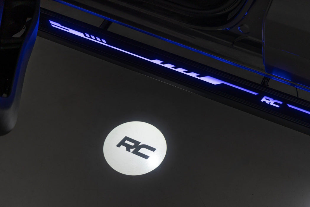 Rough Country Multi-Color LED Running Boards | Crew Cab | Ram 2500/3500 2WD/4WD (2011-2026)