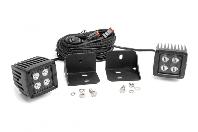 Can-Am Defender Rear Facing LED Kit 16-20 Defender Rough Country