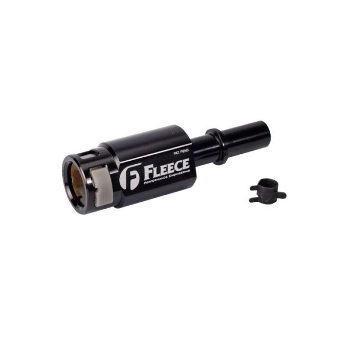Fleece Performance 11-16 Ford F250-650 6.7L Powerstroke Injector Return Line Repair Fitting.