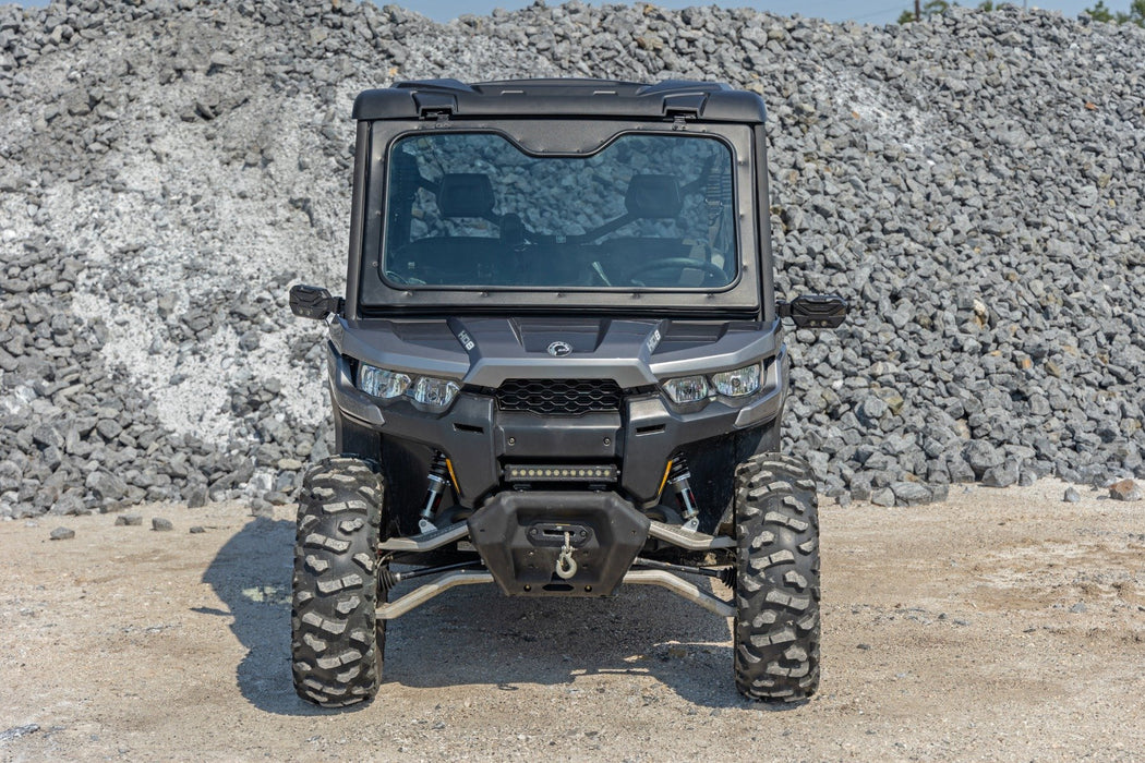 Electric Tilt Windshield | Glass | Formed Frame | Can-Am Defender HD 8/HD 9/HD 10