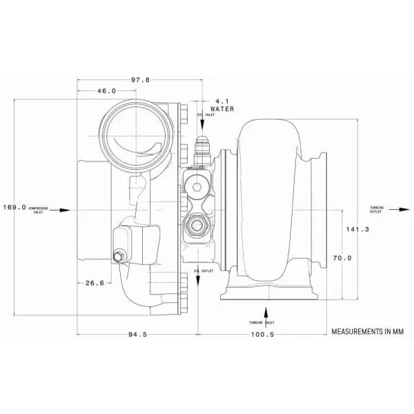 Garrett G25-585 G-Series II Supercore 48mm