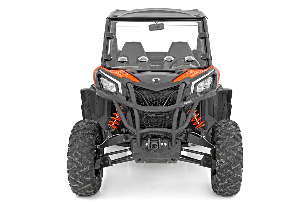 Rough Country Vented Full Windshield | Scratch Resistant | Can-Am Maverick Sport 1000R