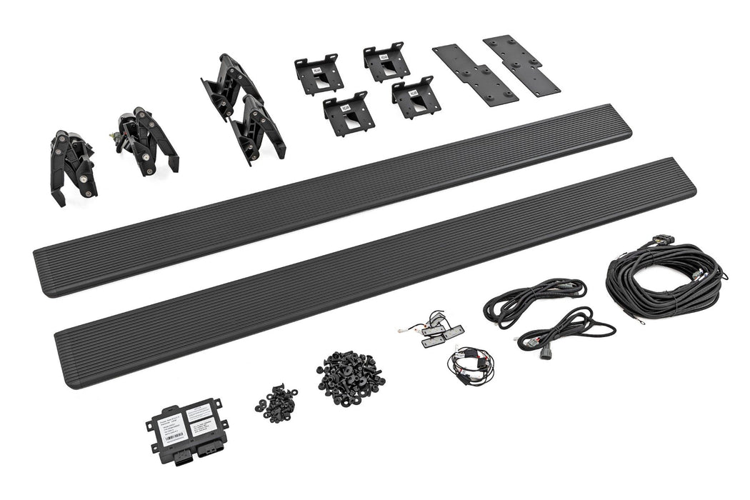 Rough Country Power Running Boards | HT-Series | Crew Cab | Chevy/GMC 1500/2500HD/3500HD 2WD/4WD