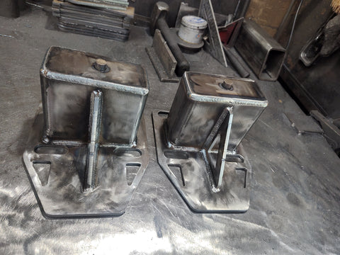 Pro Form Fab 1999-2025 Ford Super Duty F250/F350 Rear Integrated Bump Stop Lift Blocks