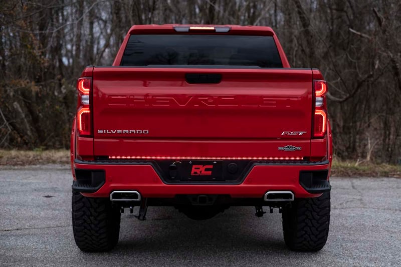 Premium Quad-Row Multi-Function LED Tailgate Light Strip.