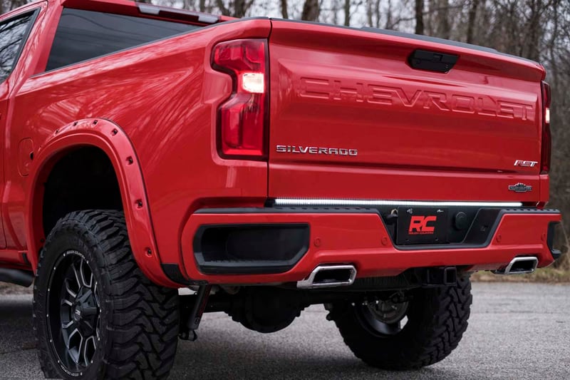 Premium Quad-Row Multi-Function LED Tailgate Light Strip.