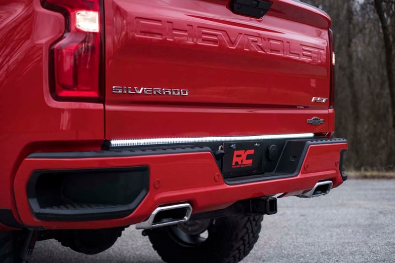 Premium Quad-Row Multi-Function LED Tailgate Light Strip.