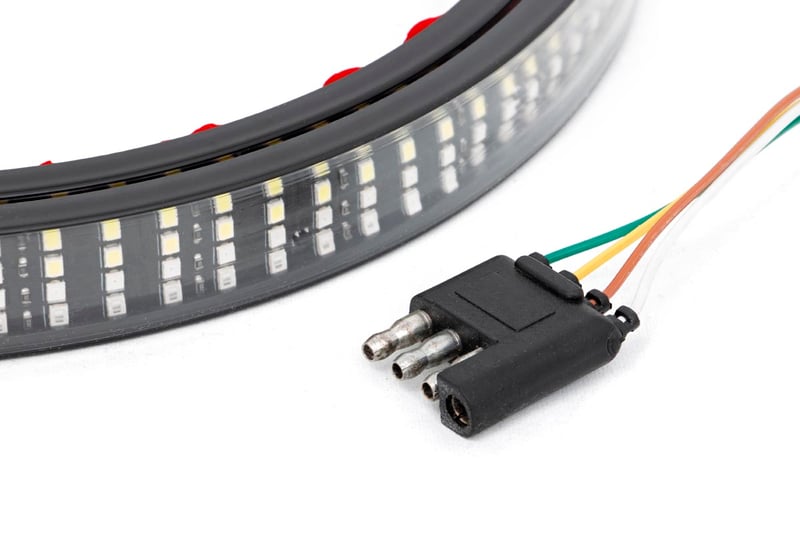 Premium Quad-Row Multi-Function LED Tailgate Light Strip.
