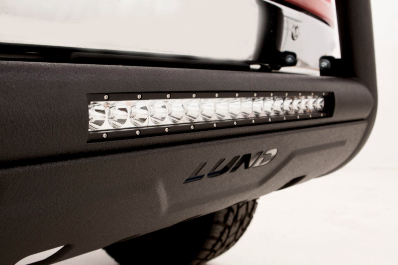 Lund 20-22 Chevrolet Silverado 2500HD/3500HD Bull Bar w/Light & Wiring - Black