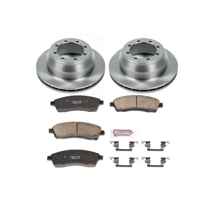 Power Stop 99-04 Ford F-350 Super Duty Rear Autospecialty Brake Kit